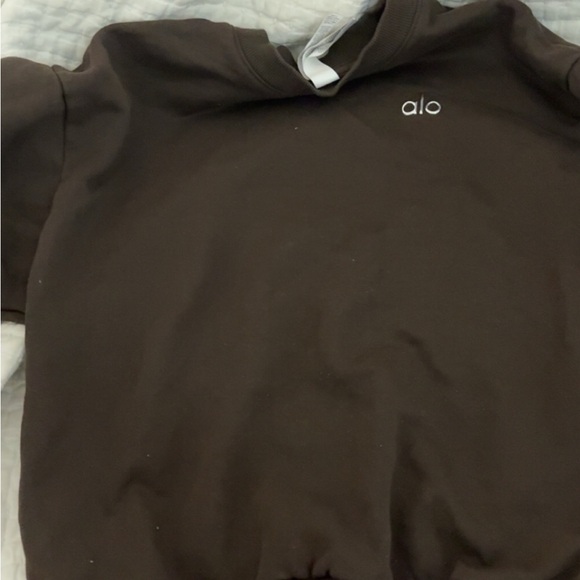 ALO Yoga Sweaters - Alo Brown Sweatshirt